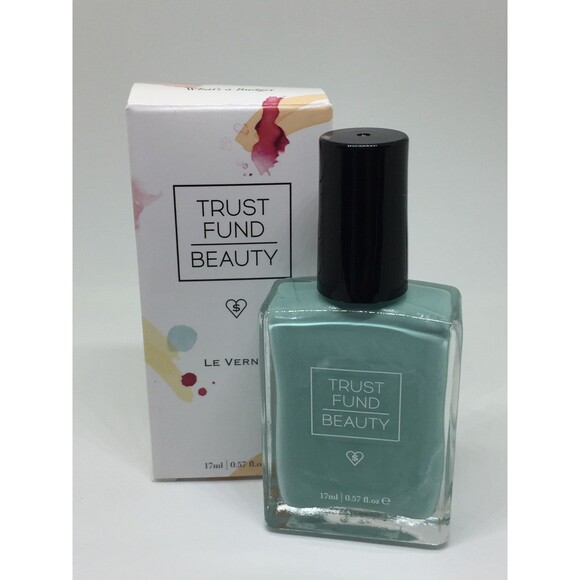 Trust Fund Beauty Nail Polish What's A Budget in Sea Foam Blue - Picture 1 of 3